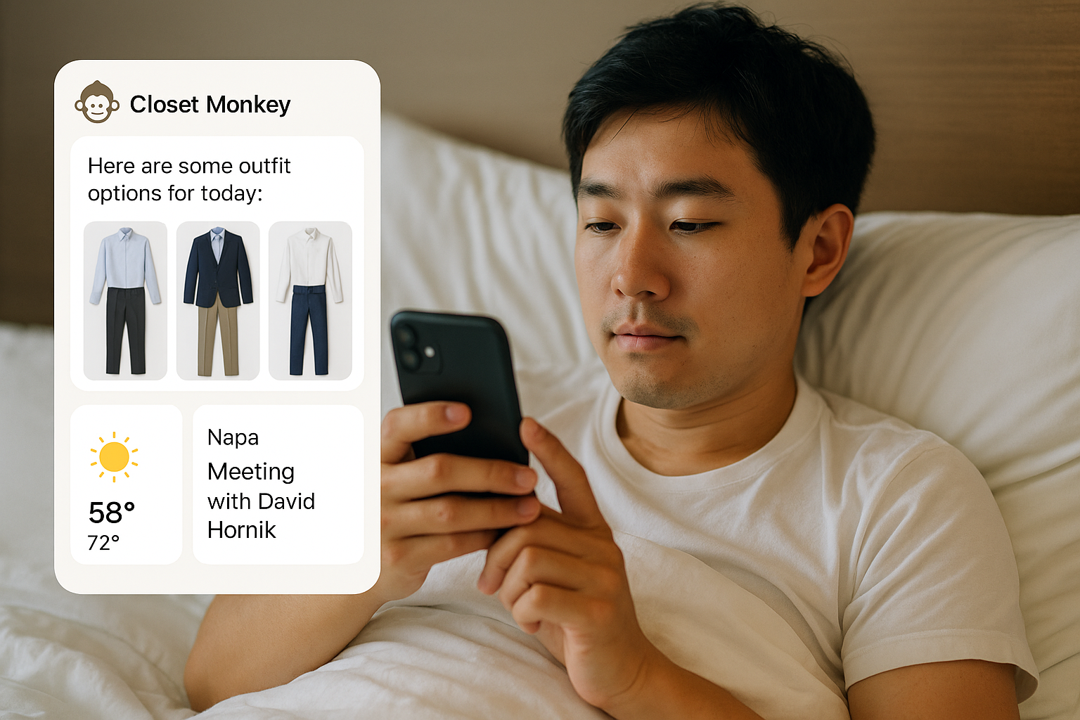 ClosetMonkey AI suggestions